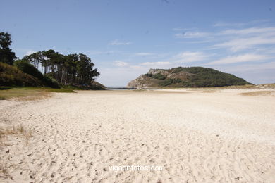 BEACH OF RODAS - CIES ISLANDS