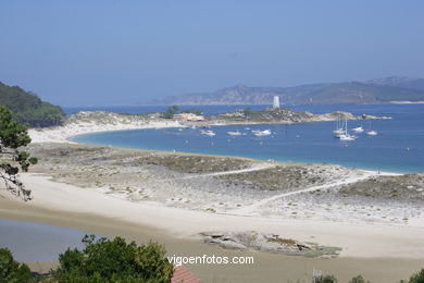 BEACH OF RODAS - CIES ISLANDS