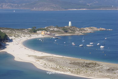 PRAIA DE RODAS. ILHAS CIES