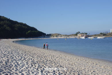 PRAIA DE RODAS. ILHAS CIES