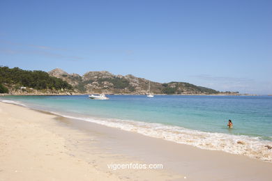 PRAIA DE SAN MARTIÑO. ILHAS CIES