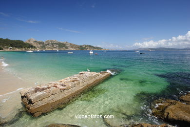 PLAYA DE SAN MARTIÑO. ISLAS CIES