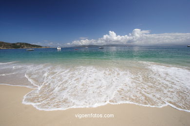 PLAYA DE SAN MARTIÑO. ISLAS CIES