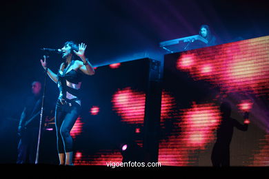 ANA TORROJA. MECANO - CONCERT - VIGO