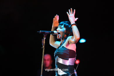 ANA TORROJA. MECANO - CONCERT - VIGO