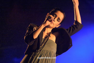 JULIETA VENEGAS - CONCERT IN CASTRELOS - VIGO (SPAIN)