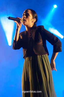 JULIETA VENEGAS - CONCERT IN CASTRELOS - VIGO (SPAIN)