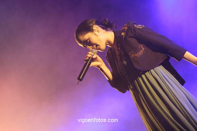 JULIETA VENEGAS - CONCERT IN CASTRELOS - VIGO (SPAIN)