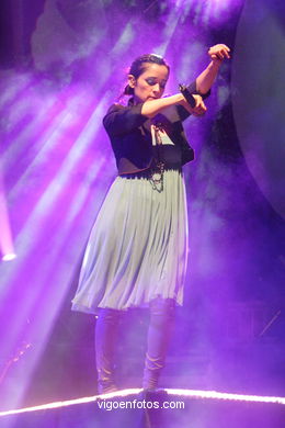 JULIETA VENEGAS - CONCERT IN CASTRELOS - VIGO (SPAIN)