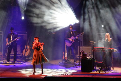 JULIETA VENEGAS - CONCIERTO EN CASTRELOS - VIGO