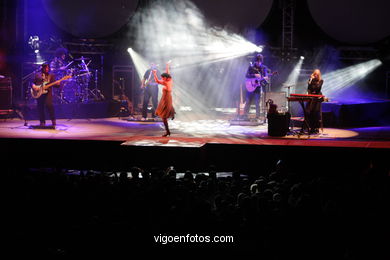 JULIETA VENEGAS - CONCIERTO EN CASTRELOS - VIGO