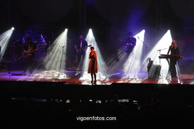 JULIETA VENEGAS - CONCIERTO EN CASTRELOS - VIGO