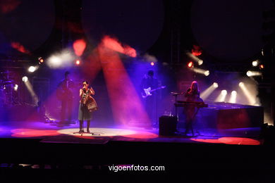 JULIETA VENEGAS - CONCIERTO EN CASTRELOS - VIGO