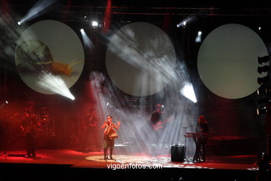 JULIETA VENEGAS - CONCERT IN CASTRELOS - VIGO (SPAIN)