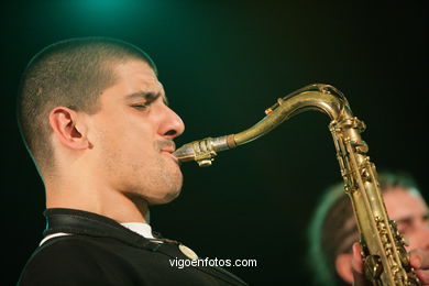 XACOBE MARTÍNEZ ANTELO QUINTETO - JAZZ. III FESTIVAL OF VIGO (SPAIN) IMAXINASONS 2007