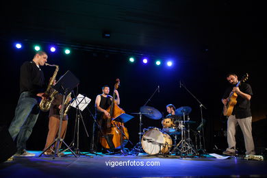 XACOBE MARTÍNEZ ANTELO QUINTETO - JAZZ. III FESTIVAL OF VIGO (SPAIN) IMAXINASONS 2007