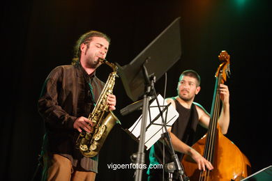 XACOBE MARTÍNEZ ANTELO QUINTETO - JAZZ. III FESTIVAL OF VIGO (SPAIN) IMAXINASONS 2007