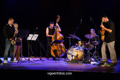 XACOBE MARTÍNEZ ANTELO QUINTETO - JAZZ. III FESTIVAL OF VIGO (SPAIN) IMAXINASONS 2007