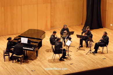 WIND QUARTET AND PIANO - PENTAFONÍA -  GENERATION 2000+5 - VIGO - SPAIN