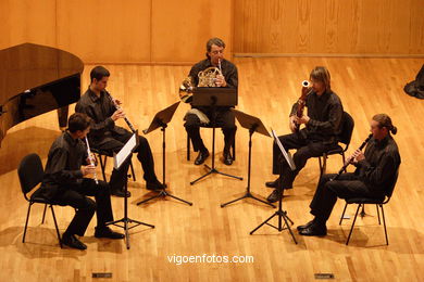 WIND QUARTET AND PIANO - PENTAFONÍA -  GENERATION 2000+5 - VIGO - SPAIN