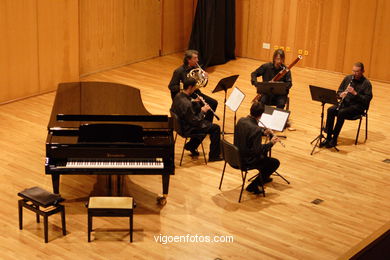 WIND QUARTET AND PIANO - PENTAFONÍA -  GENERATION 2000+5 - VIGO - SPAIN