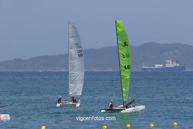 CATAMARANES - II RAID RÍAS BAIXAS DE CATAMARANES A VELA 2005