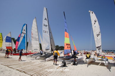 CATAMARANES - II RAID RÍAS BAIXAS DE CATAMARANES A VELA 2005