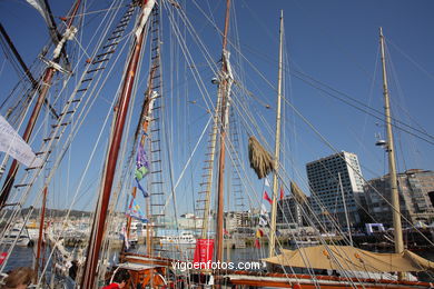 TALL SHIPS ATLANTIC CHALLENGE 2009 - VIGO, SPAIN. CUTTY SARK. 2009 - 