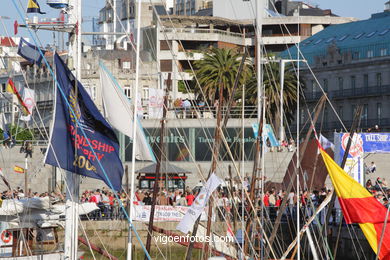 TALL SHIPS ATLANTIC CHALLENGE 2009 - VIGO, SPAIN. CUTTY SARK. 2009 - 