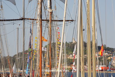 TALL SHIPS ATLANTIC CHALLENGE 2009 - VIGO, SPAIN. CUTTY SARK. 2009 - 