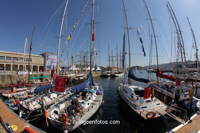 TALL SHIPS ATLANTIC CHALLENGE 2009 - VIGO, SPAIN. CUTTY SARK. 2009 - 