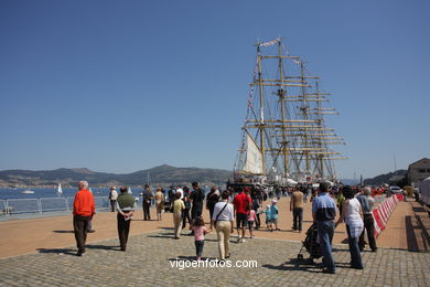 TALL SHIPS ATLANTIC CHALLENGE 2009 - VIGO, SPAIN. CUTTY SARK. 2009 - 