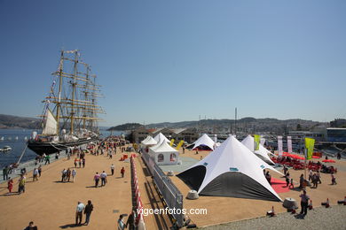 TALL SHIPS ATLANTIC CHALLENGE 2009 - VIGO, SPAIN. CUTTY SARK. 2009 - 