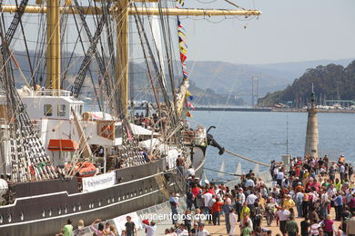 TALL SHIPS ATLANTIC CHALLENGE 2009 - VIGO, SPAIN. CUTTY SARK. 2009 - 