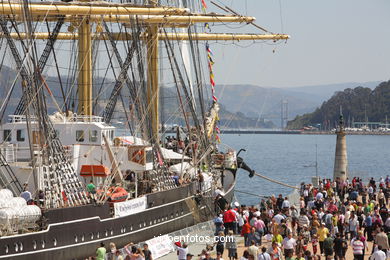 TALL SHIPS ATLANTIC CHALLENGE 2009 - VIGO, SPAIN. CUTTY SARK. 2009 - 