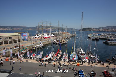 TALL SHIPS ATLANTIC CHALLENGE 2009 - VIGO, SPAIN. CUTTY SARK. 2009 - 