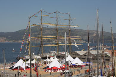 TALL SHIPS ATLANTIC CHALLENGE 2009 - VIGO, SPAIN. CUTTY SARK. 2009 - 