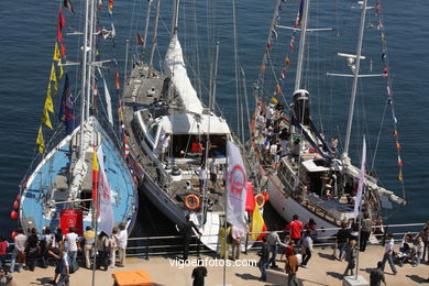 DESAFÍO ATLÁNTICO DE GRANDES VELEROS - AMBIENTE. CUTTY SARK. 2009 - TALL SHIPS ATLANTIC CHALLENGE 2009