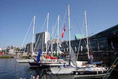 SHIPS IN VIGO - TALL SHIPS ATLANTIC CHALLENGE 2009 - VIGO, SPAIN. CUTTY SARK. 2009 - 