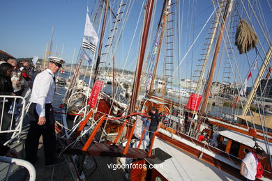 SHIPS IN VIGO - TALL SHIPS ATLANTIC CHALLENGE 2009 - VIGO, SPAIN. CUTTY SARK. 2009 - 