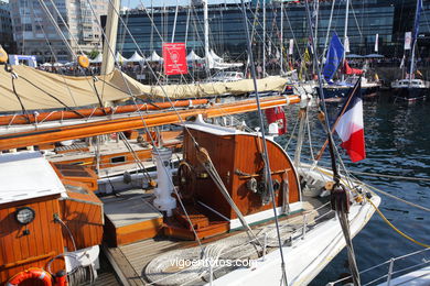 BARCOS NO PORTO - DESAFIO ATLÁNTICO DE GRANDES VELEROS - REGATA CUTTY SARK. 2009 - TALL SHIPS ATLANTIC CHALLENGE 2009