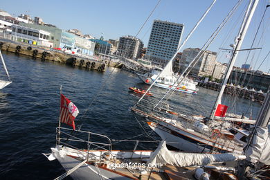 SHIPS IN VIGO - TALL SHIPS ATLANTIC CHALLENGE 2009 - VIGO, SPAIN. CUTTY SARK. 2009 - 