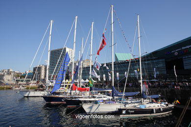 SHIPS IN VIGO - TALL SHIPS ATLANTIC CHALLENGE 2009 - VIGO, SPAIN. CUTTY SARK. 2009 - 