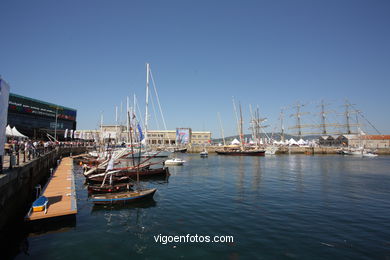 SHIPS IN VIGO - TALL SHIPS ATLANTIC CHALLENGE 2009 - VIGO, SPAIN. CUTTY SARK. 2009 - 