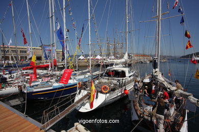 DESAFÍO ATLÁNTICO DE GRANDES VELEROS - BARCOS EN VIGO - CUTTY SARK. 2009 - TALL SHIPS ATLANTIC CHALLENGE 2009