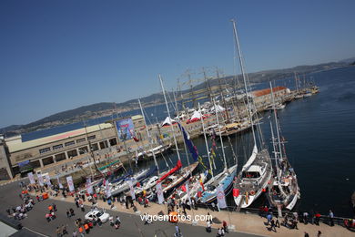 SHIPS IN VIGO - TALL SHIPS ATLANTIC CHALLENGE 2009 - VIGO, SPAIN. CUTTY SARK. 2009 - 