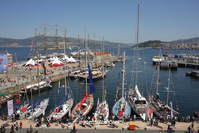 DESAFÍO ATLÁNTICO DE GRANDES VELEROS - BARCOS EN VIGO - CUTTY SARK. 2009 - TALL SHIPS ATLANTIC CHALLENGE 2009