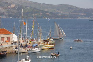 DESAFÍO ATLÁNTICO DE GRANDES VELEROS - BARCOS EN VIGO - CUTTY SARK. 2009 - TALL SHIPS ATLANTIC CHALLENGE 2009