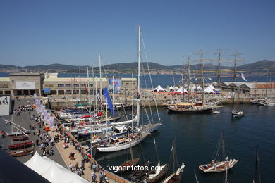 DESAFÍO ATLÁNTICO DE GRANDES VELEROS - BARCOS EN VIGO - CUTTY SARK. 2009 - TALL SHIPS ATLANTIC CHALLENGE 2009