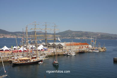 SHIPS IN VIGO - TALL SHIPS ATLANTIC CHALLENGE 2009 - VIGO, SPAIN. CUTTY SARK. 2009 - 